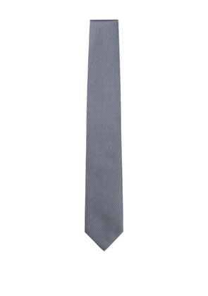 BOSS dotted-pattern tie - Blue