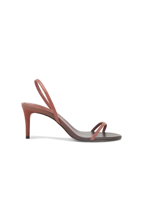 Schutz Diana Mid Sandal in Brown. Size 6.5. Also in 9.5.