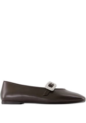Giuseppe Zanotti Georgia ballet flats - Brown