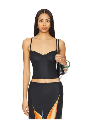 Runaway The Label Cici Top in Black. Size L. Also in M, S, XL, XS.