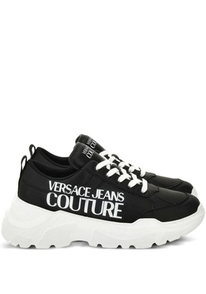 Versace Jeans Couture logo-print chunky trainers - Black