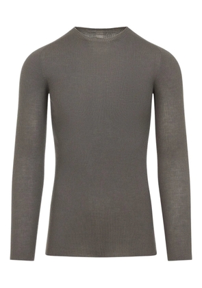 Rick Owens ribbed wool sweater - Grey