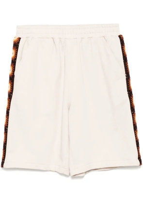 FIVE CM drawstring track shorts - Neutrals