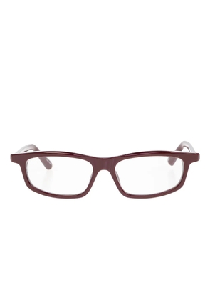 Jacquemus logo-print glasses - Red