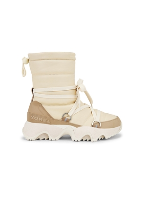 Sorel Kinetic Impact NXT Mid WP Boot in Ivory. Size 10. Also in 6.5, 8.5, 9.