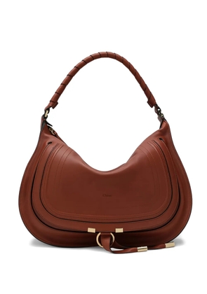 Chloé Marcie twisted-strap shoulder bag - Brown