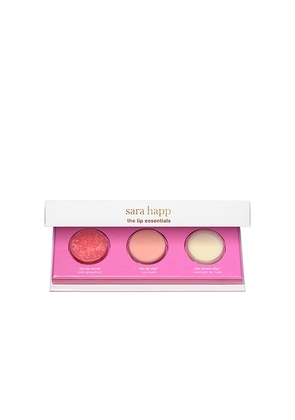 sara happ The Lip Essentials Discovery Set in Beauty: NA.