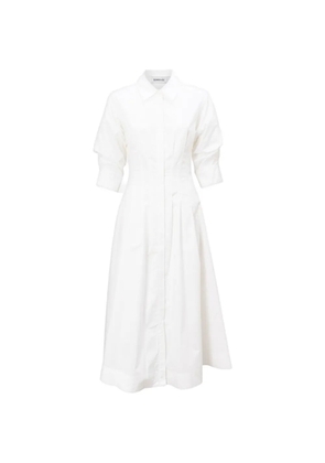 Simkhai Jazz shirt dress - White