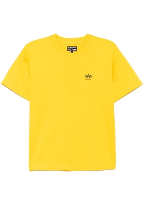 izzue logo-print T-shirt - Yellow