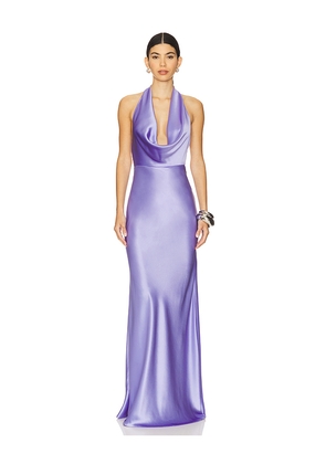 SAU LEE Pearl Gown in Purple. Size 0. Also in 00, 10, 2, 4, 6, 8.