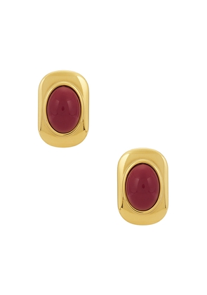 petit moments x REVOLVE Ashley Earrings in Metallic Gold.