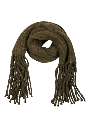 IRO fringed scarf - Green