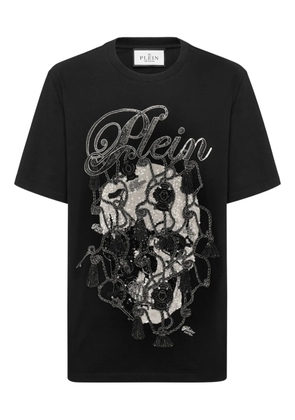 Philipp Plein crystal-embellished T-shirt - Black