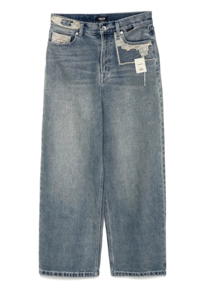 FIVE CM patchwork jeans - Blue