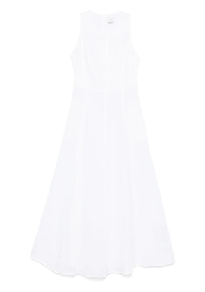 Eleventy linen midi dress - White