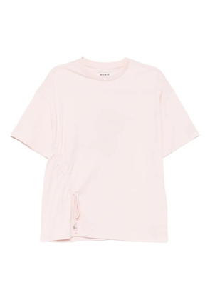 Musium Div. logo-embroidered T-shirt - Pink