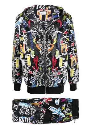 Philipp Plein Stones tracksuit set - Black