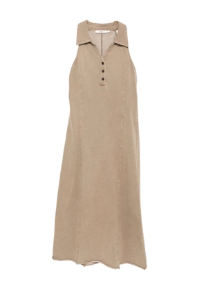 b+ab sleeveless midi dress - Neutrals