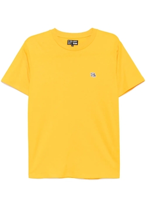 izzue logo-patch T-shirt - Yellow