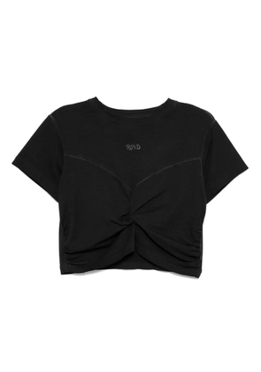 izzue knitted T-shiet - Black