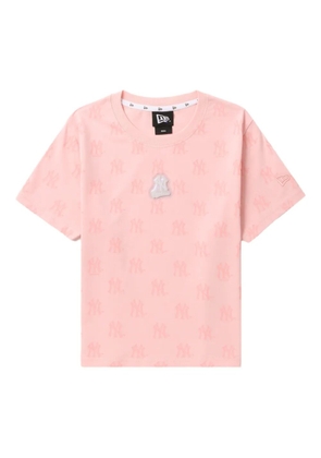 NEW ERA CAP logo-print T-shirt - Pink