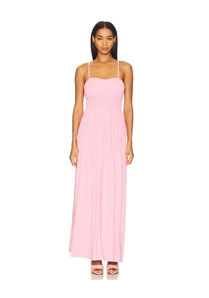 SNDYS x REVOLVE Ingrid Maxi Dress in Pink. Size L. Also in M, S, XL, XS, XXL.