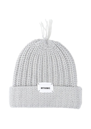 Mythinks ribbed-knit beanie hat - Grey