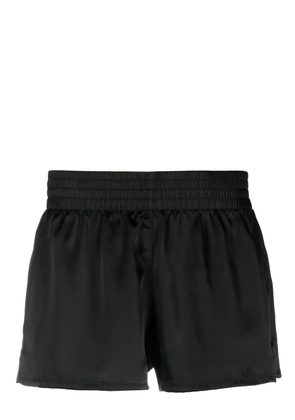 Maison Close smocked elasticated-waistband boxers - Black