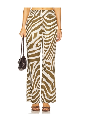 Rails Brendon Pant in Olive,Ivory. Size L. Also in M, S, XL.