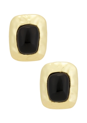 petit moments Giovana Earrings in Black.