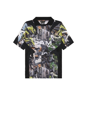 P.A.M. Perks and Mini Real Tree Polo Jersey in Black. Size L. Also in XL/1X.