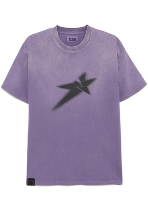 izzue graphic-print t-shirt - Purple