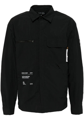 izzue Utility shirt jacket - Black