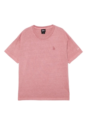NEW ERA CAP logo-embroidered T-shirt - Pink