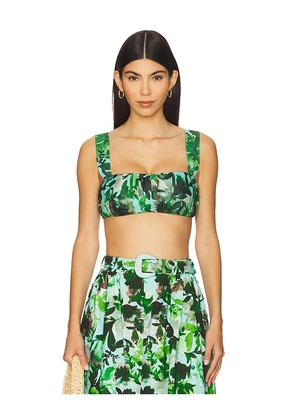 SALONI Chandra Choli in Green. Size 0. Also in 10, 2, 4, 6, 8.