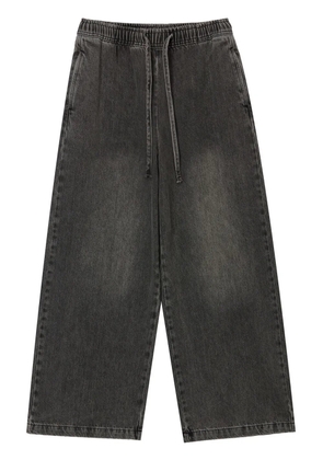 b+ab wide-leg jeans - Black