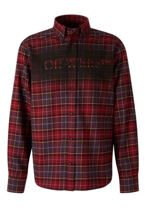 Off-White checkered shirt jacket