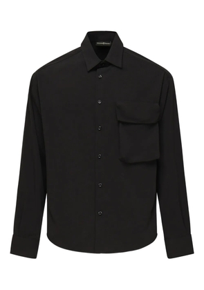 Giuliano Galiano pocket shirt - Black
