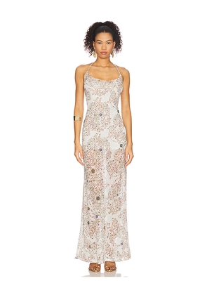 SIEDRES Nensi Dress in White. Size L. Also in M.