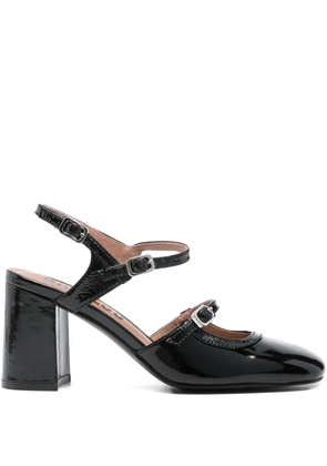 Bibi Lou leather heeled pumps - Black