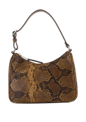 SAMSOE SAMSOE Sacima snakeskin-effect shoulder bag - Brown
