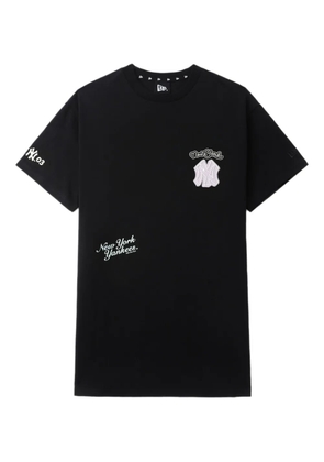NEW ERA CAP logo-print cotton T-shirt - Black