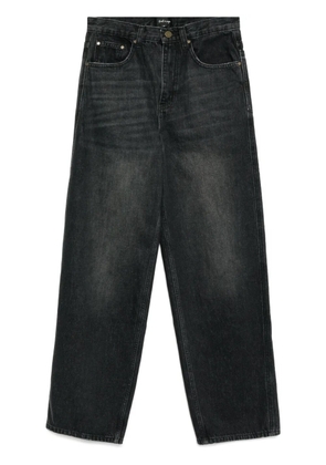 tout a coup panelled jeans - Black