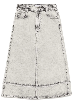 izzue A-line skirt - White