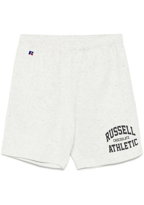 CHOCOOLATE logo-print shorts - Grey