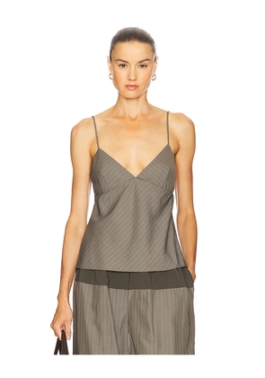 St. Agni Bias Cami Top in Grey. Size XL. Also in XS.