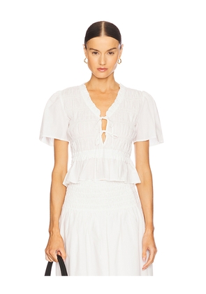 Rails Portia Top in White. Size L. Also in M, S, XS.
