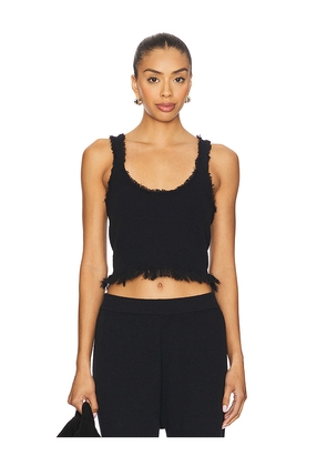 SNDYS Skyler Knit Top in Black. Size L. Also in M, S, XL, XS, XXL, XXS.