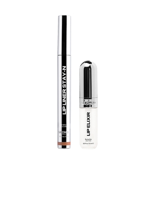 Sacheu Lip Liner STAY-N & Lip Elixir Bundle Line & Shine in Beauty: NA.