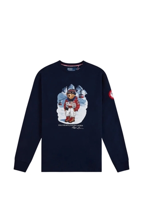 Polo Ralph Lauren Team USA bear long-sleeve T-shirt - Blue